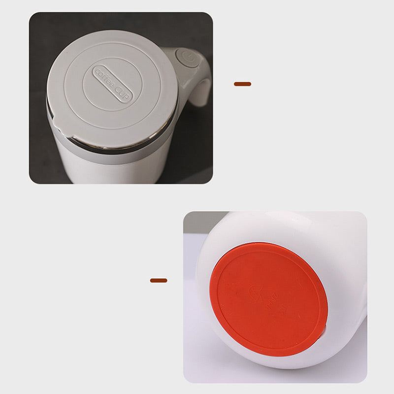 ☕Automatisch Magnetisch Roerende Koffiemok met Deksel