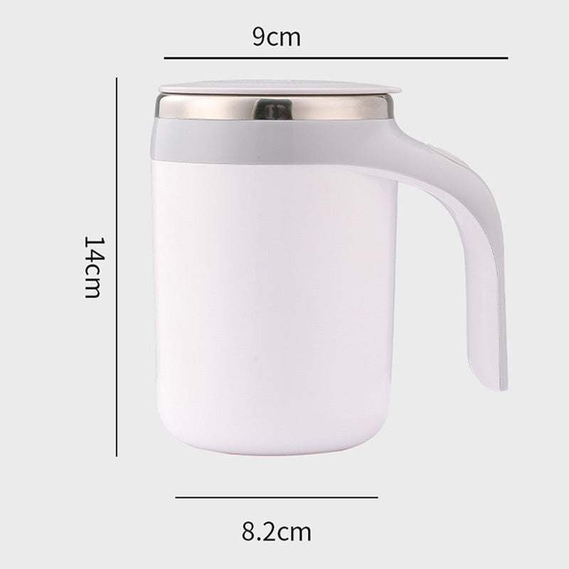 ☕Automatisch Magnetisch Roerende Koffiemok met Deksel