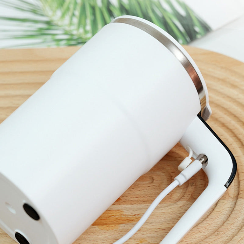 ☕ Oplaadbare automatische magnetische koffiemokset met roerfunctie | NU 50% KORTING | Zelfverwarmend & stil roeren | Perfect technisch cadeau voor koffieliefhebbers 🎄✨