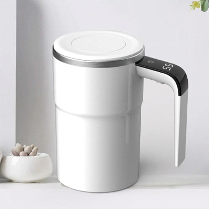 ☕ Oplaadbare automatische magnetische koffiemokset met roerfunctie | NU 50% KORTING | Zelfverwarmend & stil roeren | Perfect technisch cadeau voor koffieliefhebbers 🎄✨