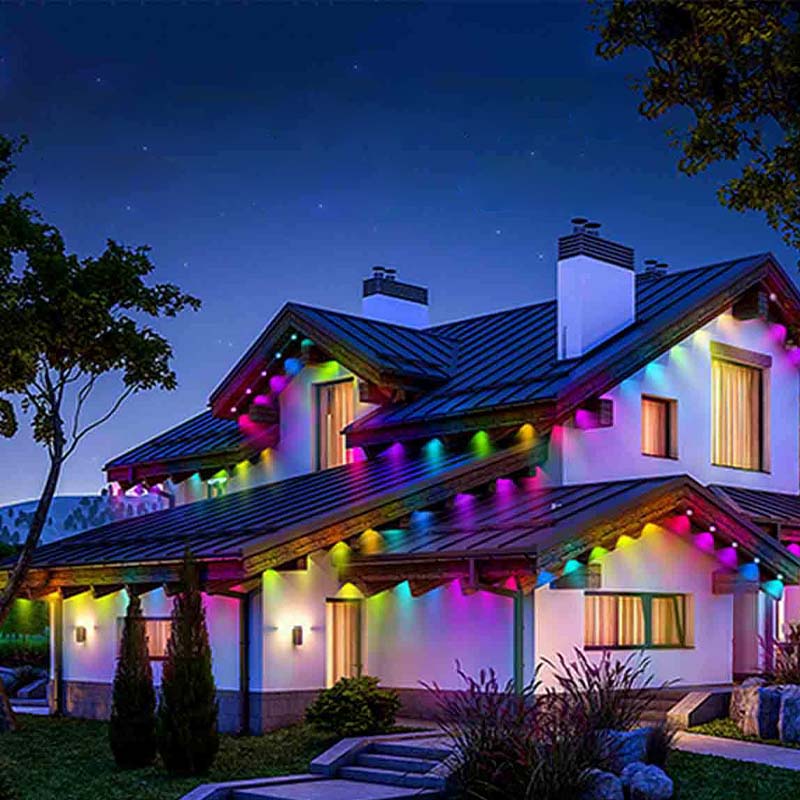 🔥🎁Nieuws: 50 % KORTING🔥Slimme RGB-lampen voor buitengebruik: lichtslingers