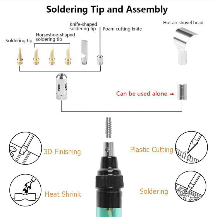 🔥Halve prijs aanbieding🔥4-in-1 draagbare soldeerboutset