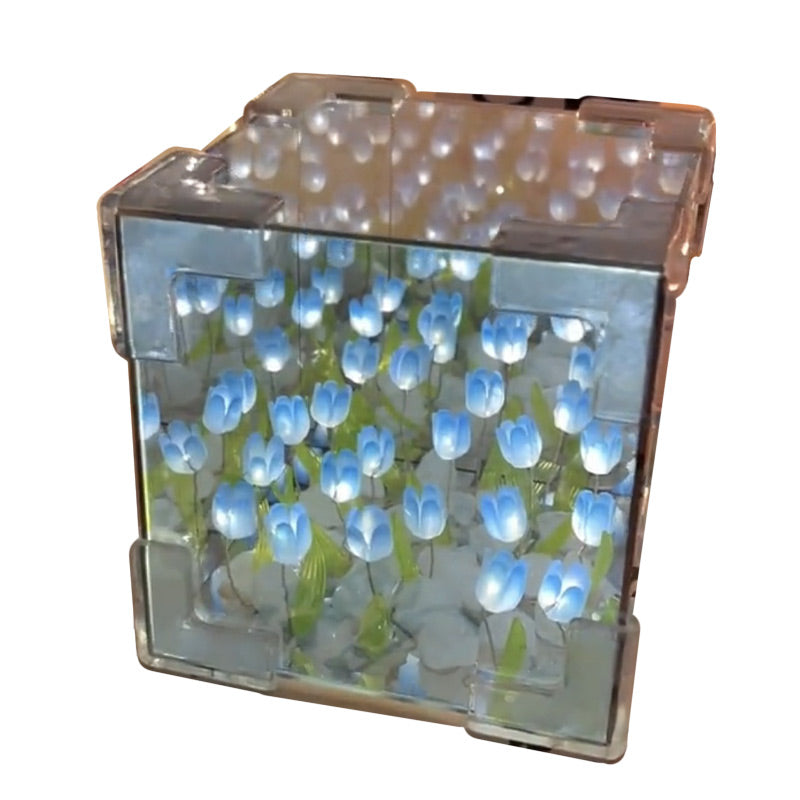 🎁2026 Nieuw binnen 50% KORTING💥 🌷Kubus DIY Tulp Nachtlampje
