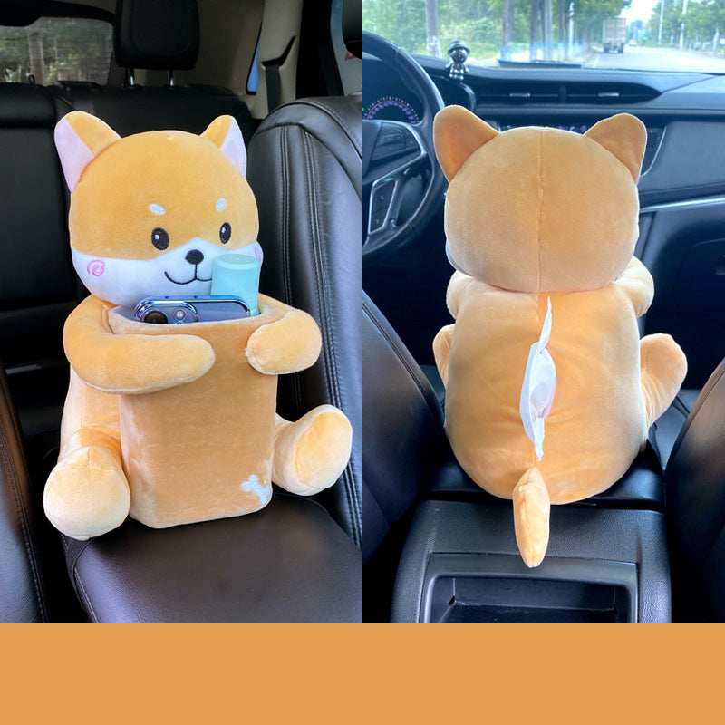 🐒Tissuebox en vuilnisbak voor in de auto