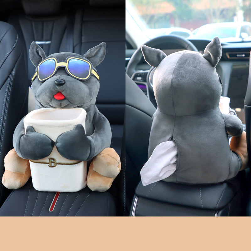 🐒Tissuebox en vuilnisbak voor in de auto