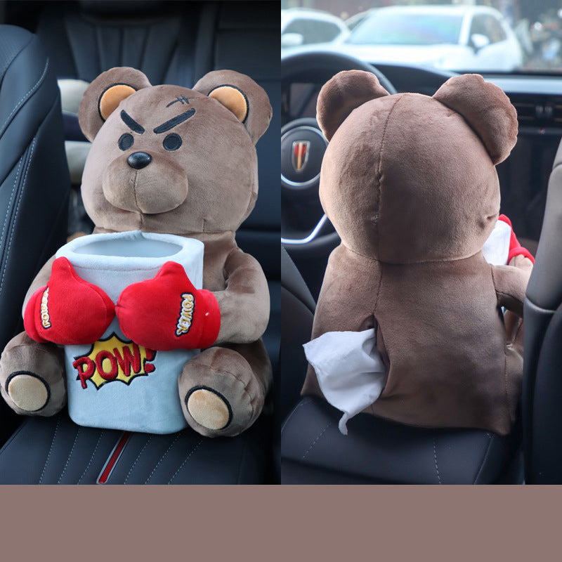 🐒Tissuebox en vuilnisbak voor in de auto