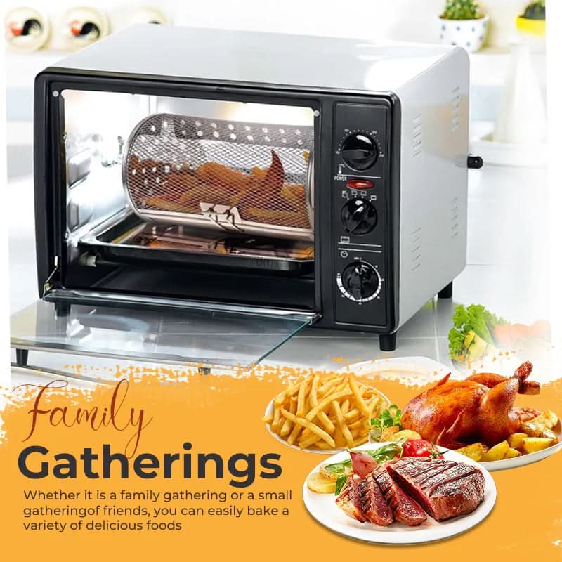 💖  Roestvrijstalen roterende grill