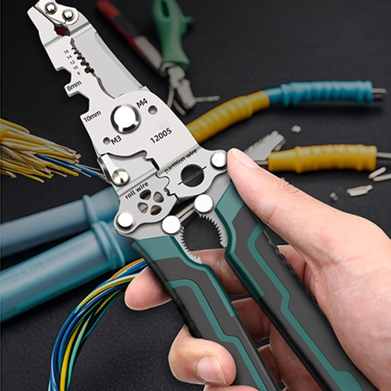 🔥50%korting🧰Multifunctionele Draadknipper en Stripgereedschap🧰