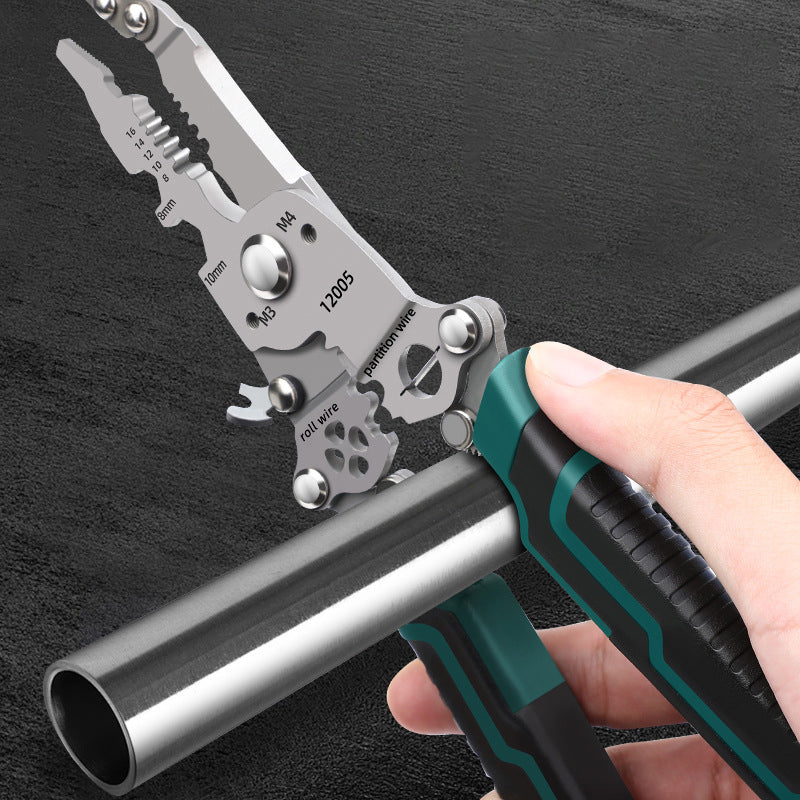 🔥50%korting🧰Multifunctionele Draadknipper en Stripgereedschap🧰