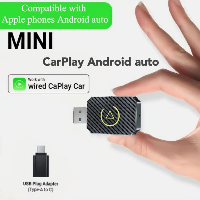🔥2025 Nieuwjaarspromotie - 50% korting🔥Mini Draadloze CarPlay Adapter