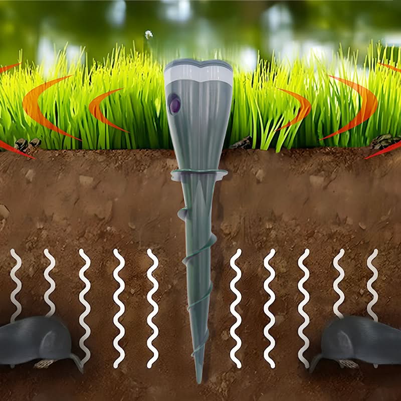 🌸Lente-aanbieding 50% KORTING🌸 Zonne-energie Waterdichte Schroef Mollenverjager