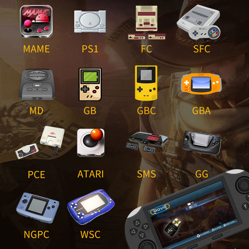 🎁2026 Nieuw binnen 50% KORTING💥🔥SF3000 Draagbare Handheld HD Spelconsole