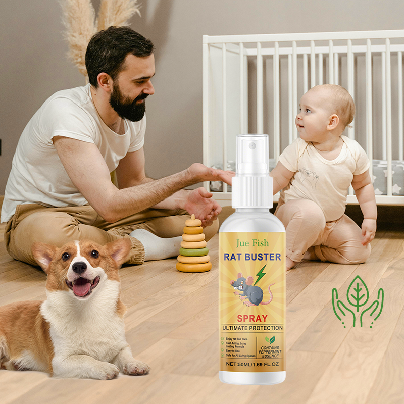 Knaagdier afstotende spray met pepermuntolie