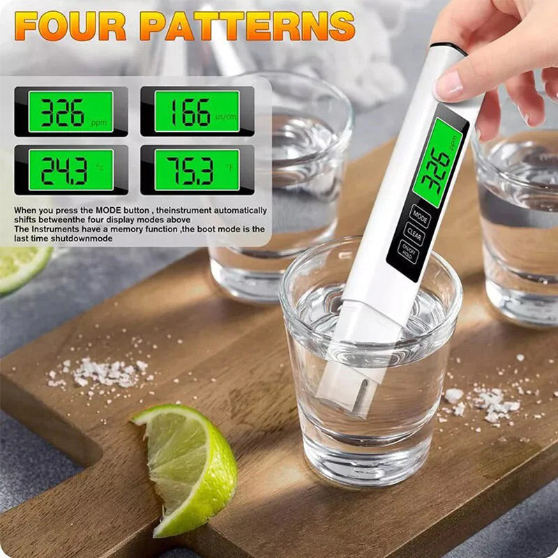 🎁2026 Nieuw binnen 50% KORTING💥Multifunctionele waterkwaliteitstestpen