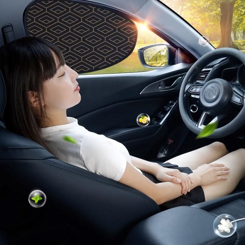 💦 50% KORTING 🔥 Universele Auto Zijruit Zonneschermen –UV-werend, statisch te bevestigen zonder lijm, geschikt voor alle auto's. ✨