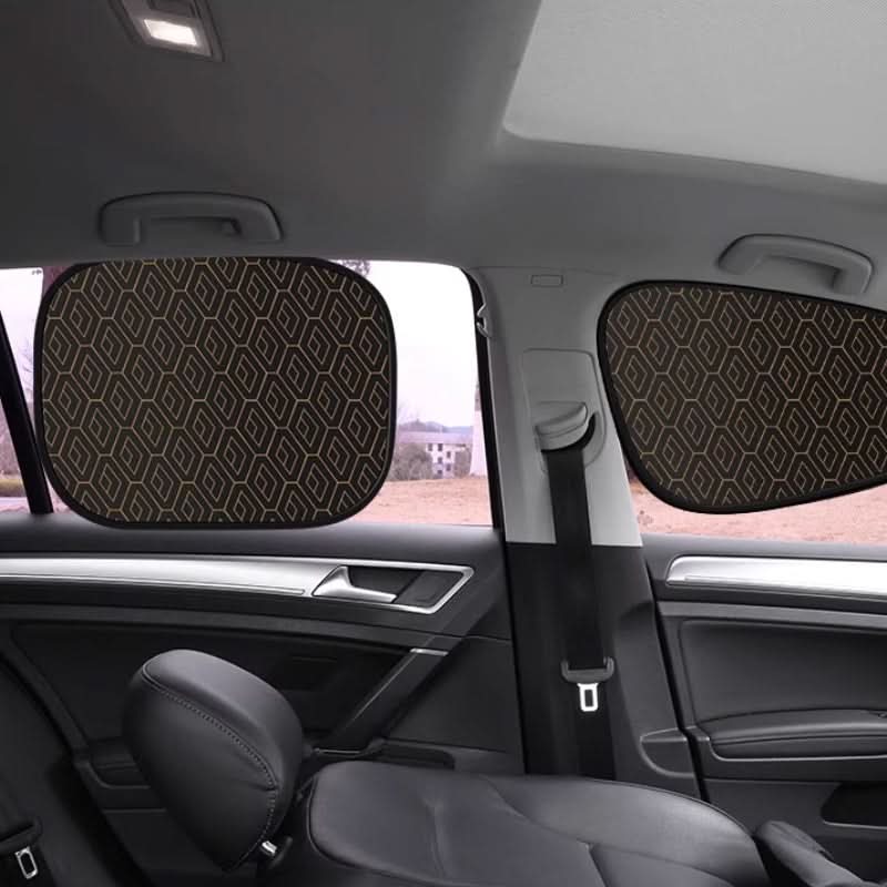 💦 50% KORTING 🔥 Universele Auto Zijruit Zonneschermen –UV-werend, statisch te bevestigen zonder lijm, geschikt voor alle auto's. ✨