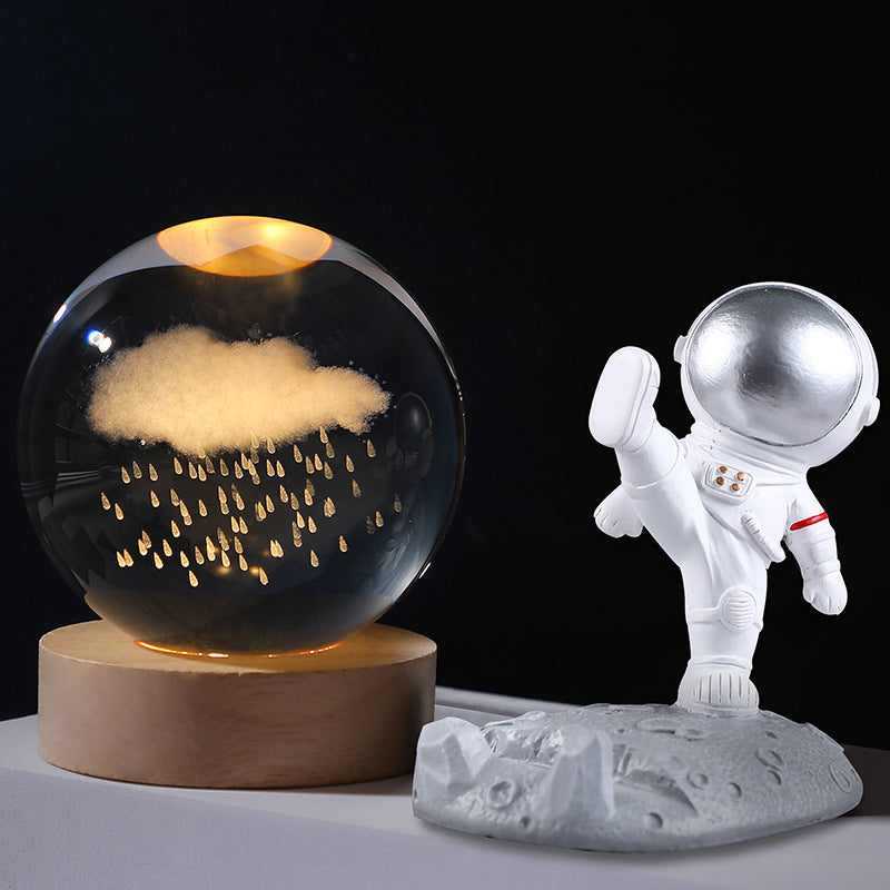 🎁Hete verkoop - 3D planeet kristallen bol