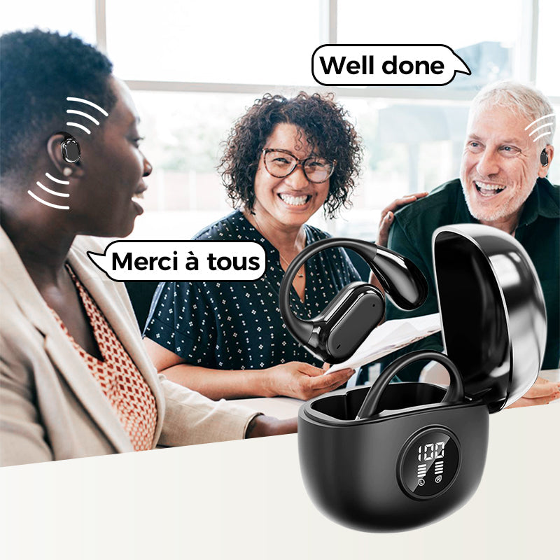 AI-vertaaloordopjes met Bluetooth 5.4 (Compatibel met iOS & Android)