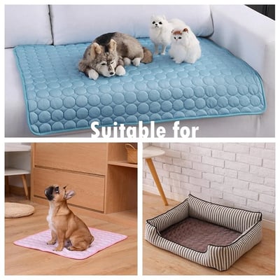 ❄️Zomerfresh 50% Korting! 🐶CoolPaws™ Zelfkoelende Huisdiermat – Voorkomt Oververhitting, Verhoogt Comfort & Blijft Urenlang Koel