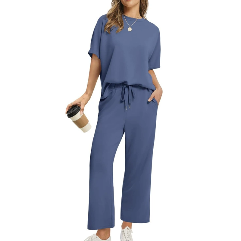 🌸Nieuw Binnen! 50% KORTING💖Zachte Casual Top & Broek Set voor Dames - Ultieme Comfort & Stijl!