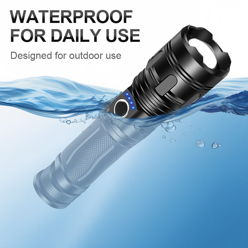 ⚡50% korting🔦Multifunctionele draagbare zaklamp voor buiten met zoom