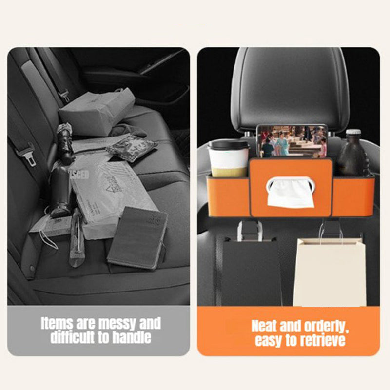 Auto Multifunctionele Rugleuning Opbergdoos