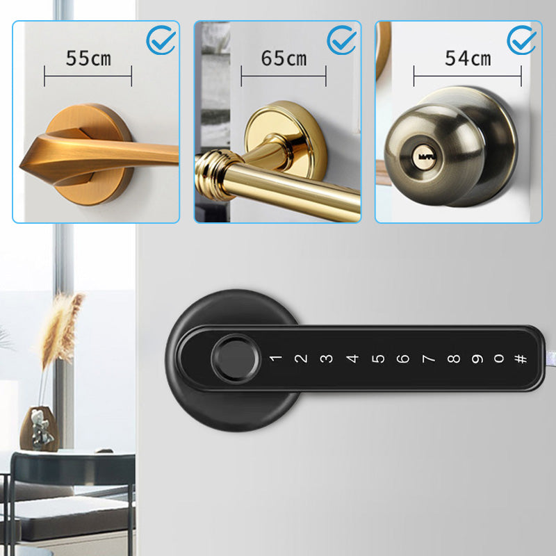 🔥Uitverkoop 50% Korting🔥Vingerafdruk Smart Door Lock Handle met Bluetooth APP controle📱🔒