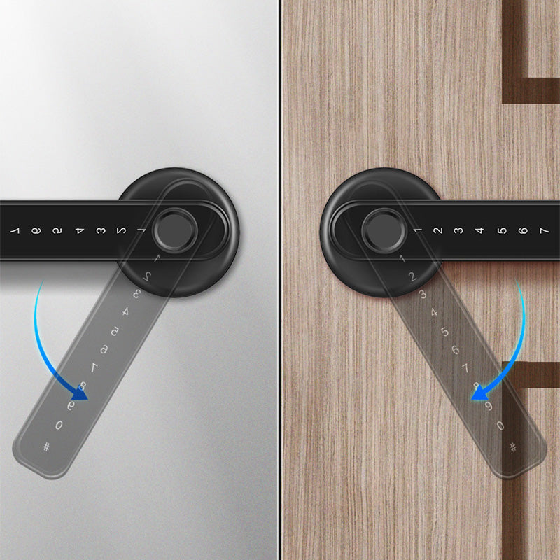 🔥Uitverkoop 50% Korting🔥Vingerafdruk Smart Door Lock Handle met Bluetooth APP controle📱🔒