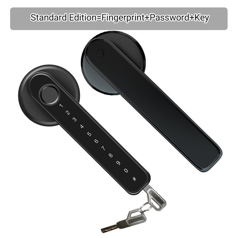 🔥Uitverkoop 50% Korting🔥Vingerafdruk Smart Door Lock Handle met Bluetooth APP controle📱🔒