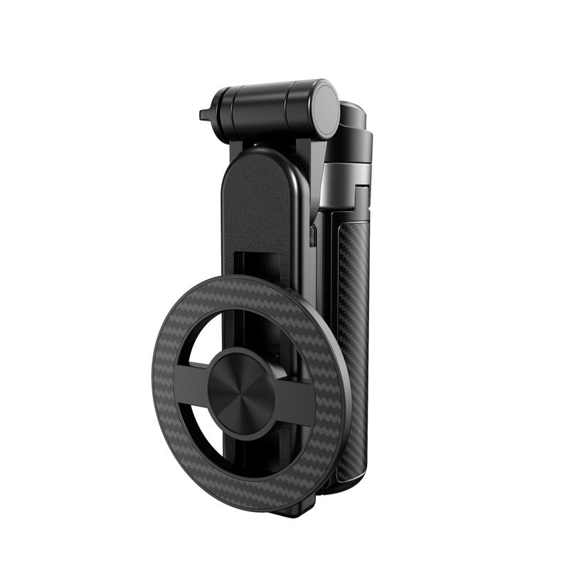 4-in-1 Magnetische Selfiestick met Statief - 360° Draaibaar & Afstandsbediening