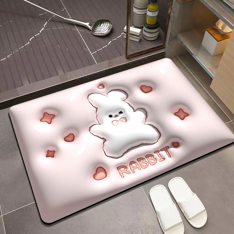 3D visuele antislip absorberende mat