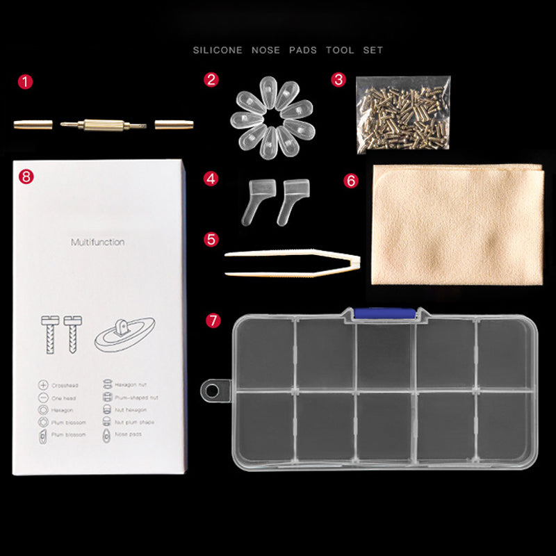 Bril Neuspads Reparatieset