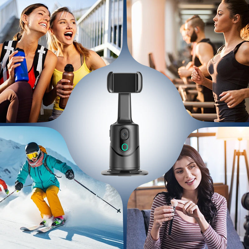 🔥2026 Hot Sale⚡360° automatische trackingstabilisator voor mobiele telefoons