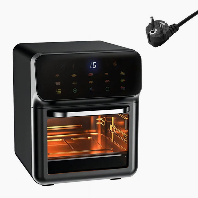 🔥50%  korting - TOP AANBIEDING🍳🍗 Multifunctionele Airfryer met kijkvenster en touchscreen | Gratis verzending✈️