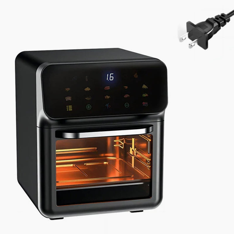 🔥50%  korting - TOP AANBIEDING🍳🍗 Multifunctionele Airfryer met kijkvenster en touchscreen | Gratis verzending✈️