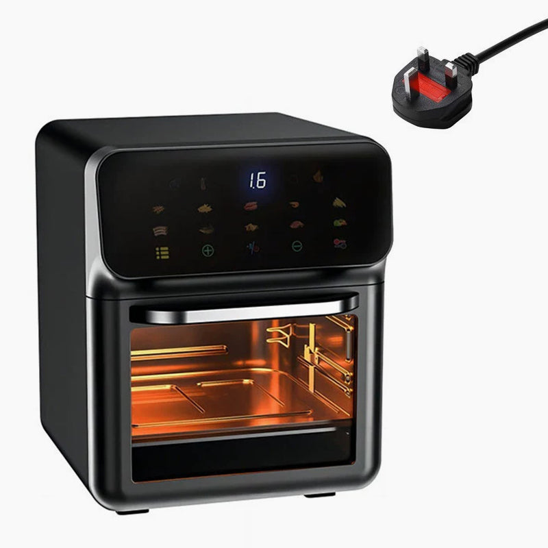 🔥50%  korting - TOP AANBIEDING🍳🍗 Multifunctionele Airfryer met kijkvenster en touchscreen | Gratis verzending✈️
