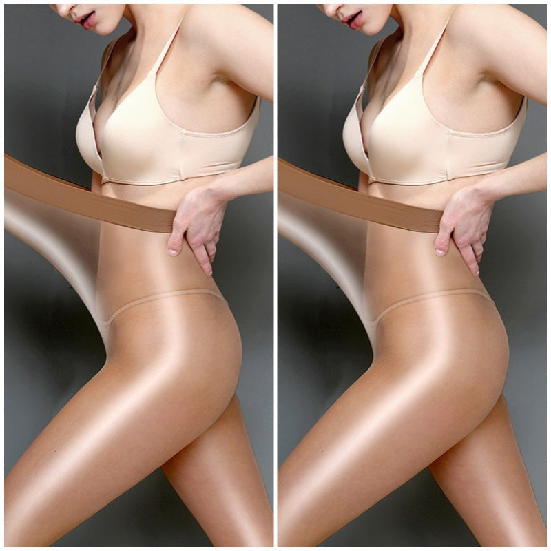 💜LAATSTE DAG - KOOP 1 KRIJG 1 GRATIS💜Glanzende, doorschijnende panty's voor dames