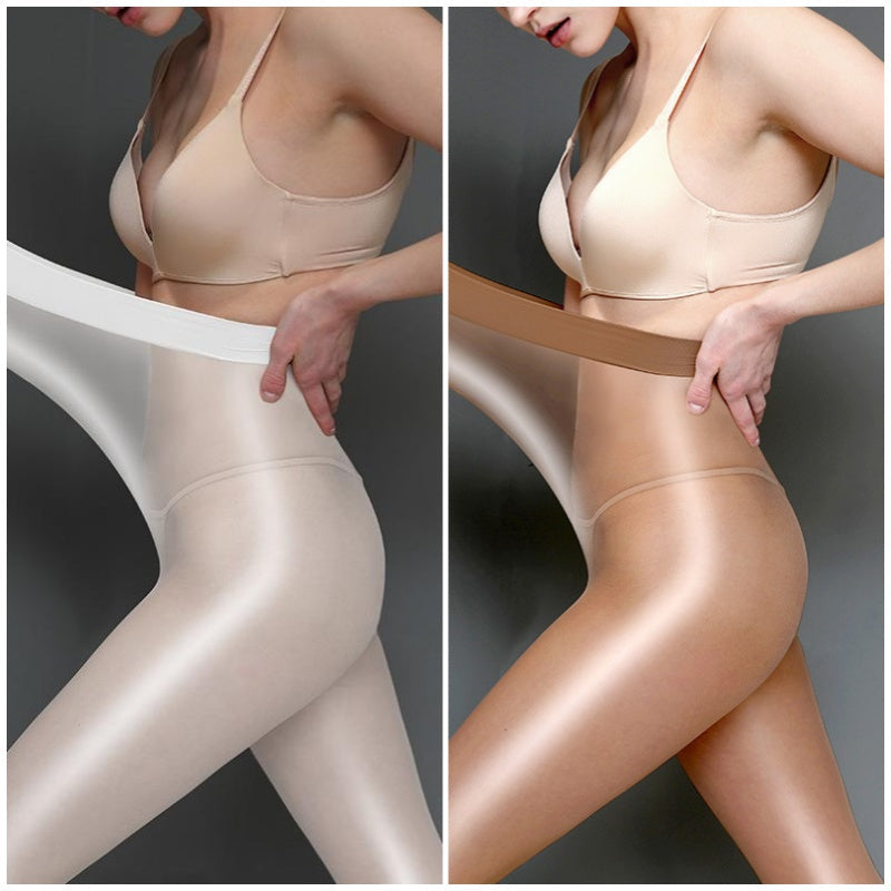 💜LAATSTE DAG - KOOP 1 KRIJG 1 GRATIS💜Glanzende, doorschijnende panty's voor dames