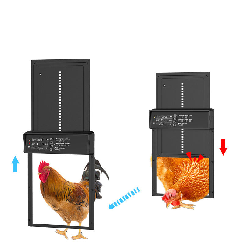🔥🔥Nieuw binnen 50% KORTING🎁Zonne-energie automatische kippenhokdeur