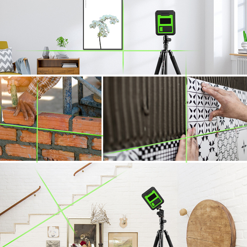 📐NU 50% KORTING!🔦 Mini-kruislijnlaser met hoge precisie – Zelfnivellerend, verticale/horizontale lijnen en compact ontwerp 🔧