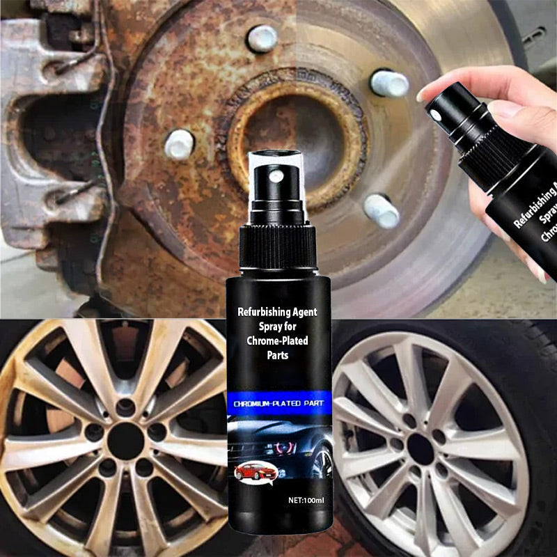 Renovatieagent Spray voor Verchroomde Onderdelen