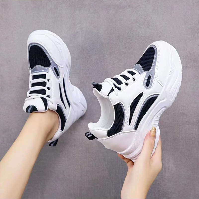 🎁2026 Nieuw binnen 50% KORTING💥Ademende casual damesschoenen met dikke zool