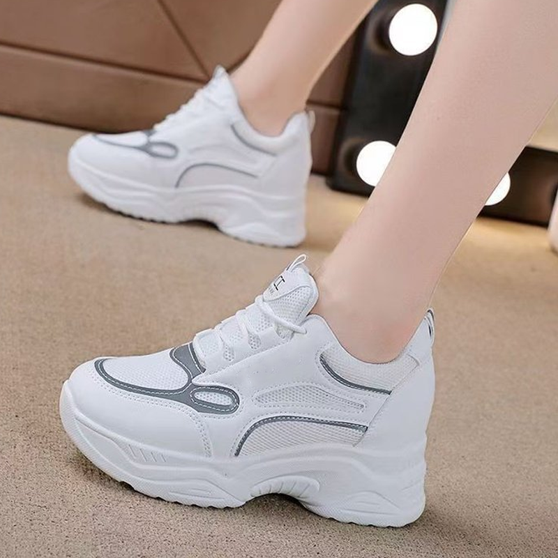 🎁2026 Nieuw binnen 50% KORTING💥Ademende casual damesschoenen met dikke zool