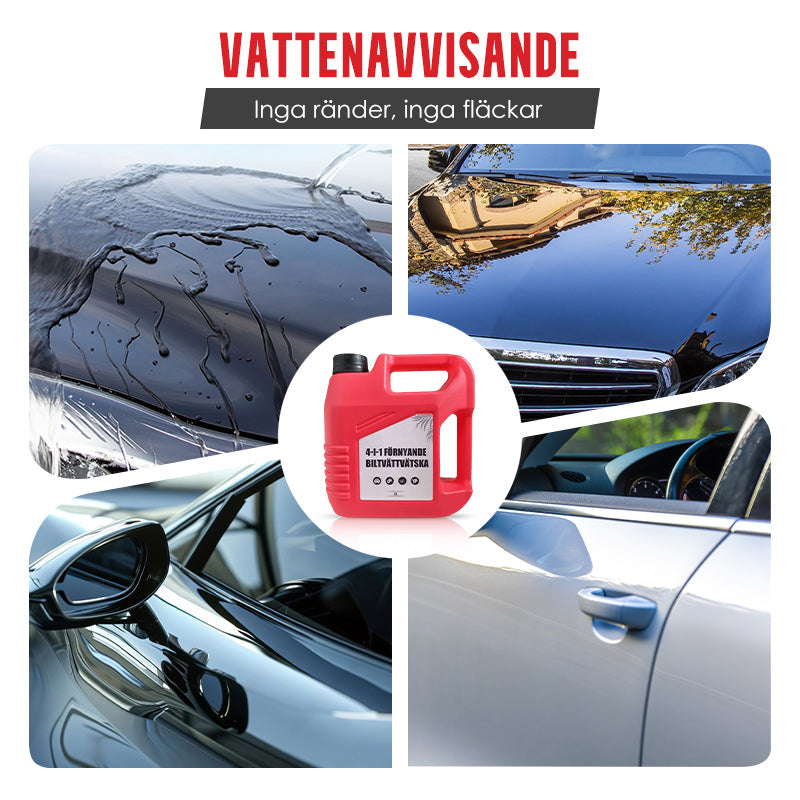 4-in-1 Vernieuwende autowasvloeistof