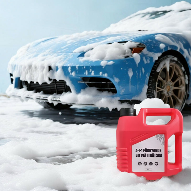 4-in-1 Vernieuwende autowasvloeistof