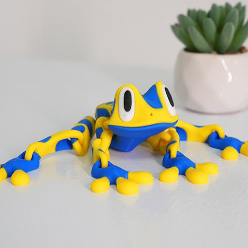 🐸 Schattige 3D Kikker Koelkastmagneet – Sterk Magneet, Leuke Decoratie & Perfecte Cadeaukeus!