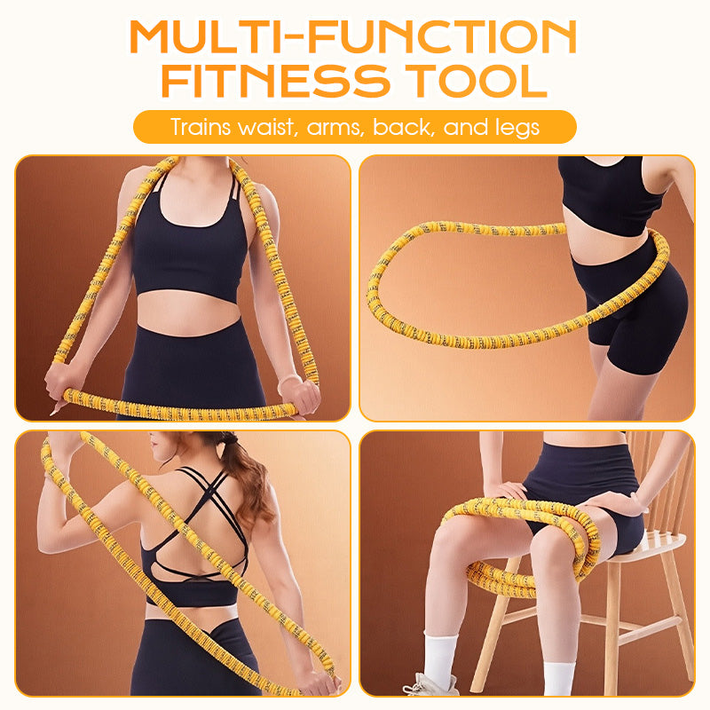 🎁2026 Nieuw binnen 50% KORTING💥Foldable Weighted Soft Spring Hoop