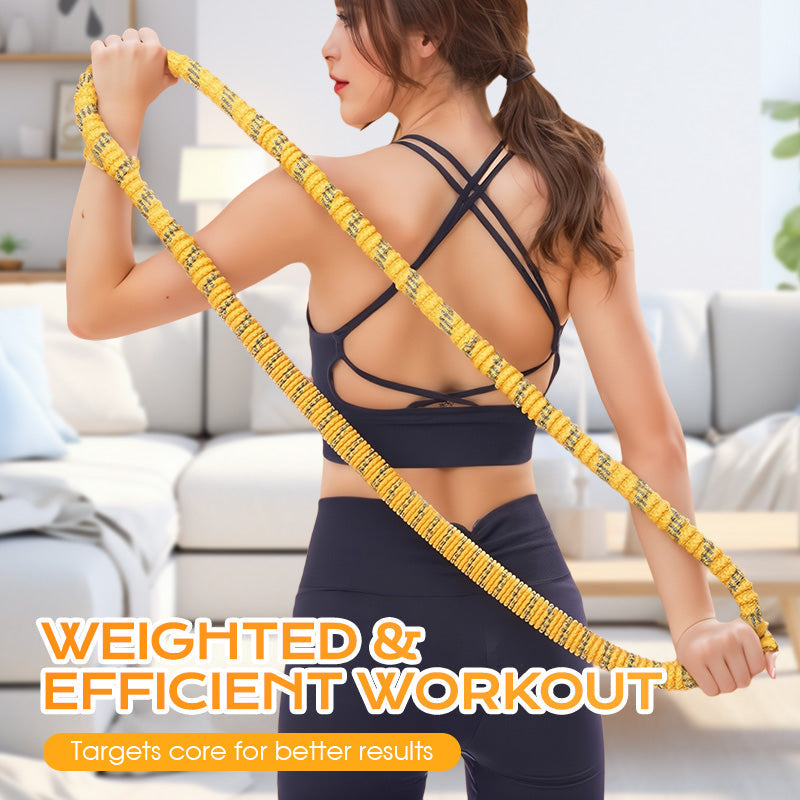 🎁2026 Nieuw binnen 50% KORTING💥Foldable Weighted Soft Spring Hoop
