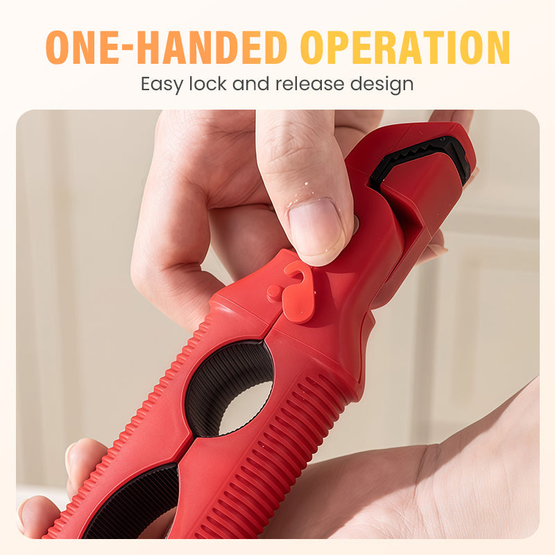 3-in-1 siliconen kom- en bordklem (komklem + bordheffer + flesopener) 🔥