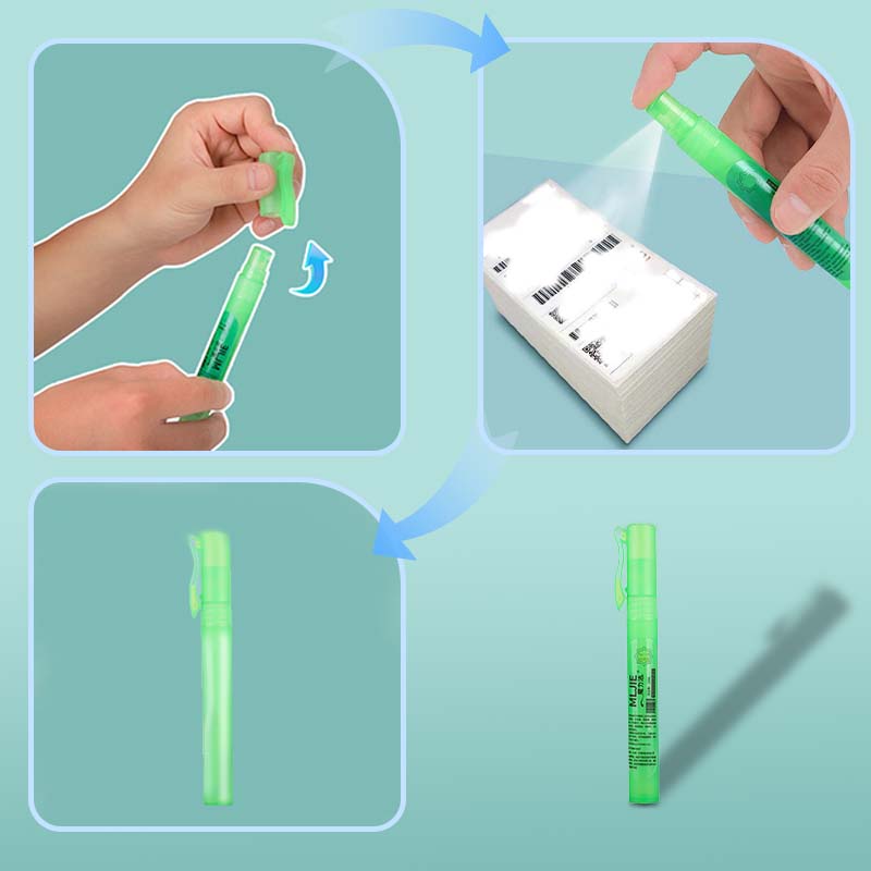 Thermisch gevoelige papiercorrectievloeistofspray